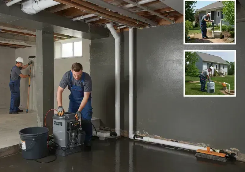 Basement Waterproofing and Flood Prevention process in Marseilles, IL